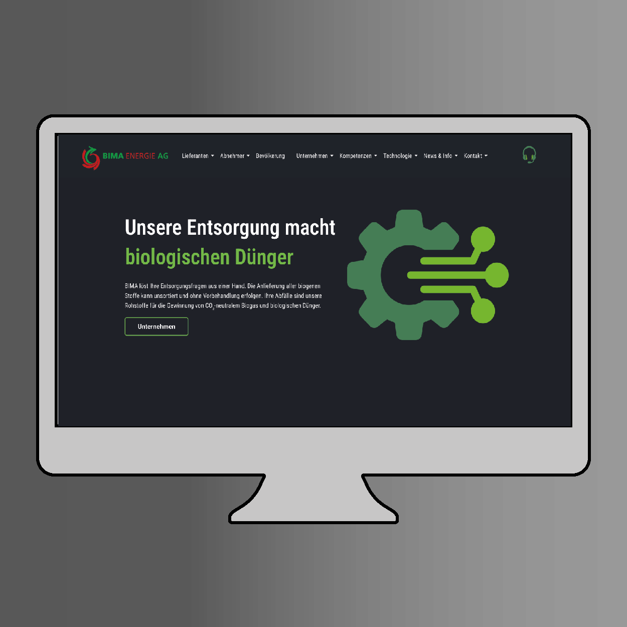 Unsere neue Webseite